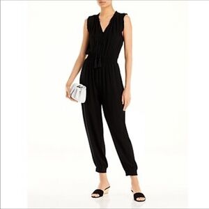 COOLCHANGE Black Tassel Jumpsuit